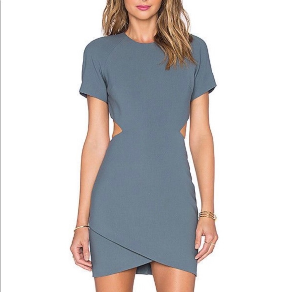 Elizabeth and James Skylyn Dress Shale Blue